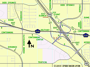 U.S. 95 - C.R. 215: Beltway Interchange area
